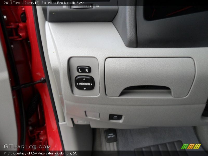 Barcelona Red Metallic / Ash 2011 Toyota Camry LE