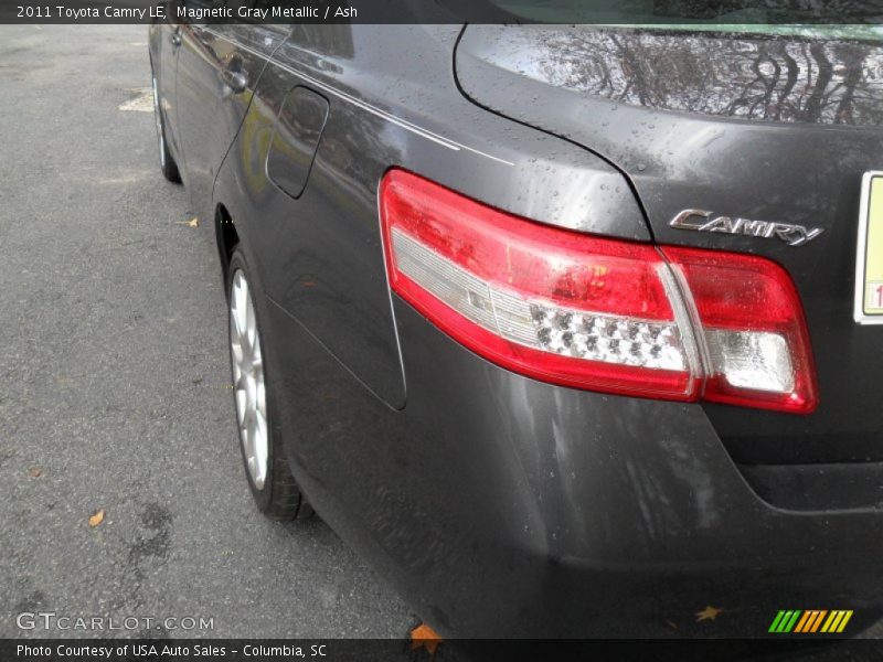 Magnetic Gray Metallic / Ash 2011 Toyota Camry LE