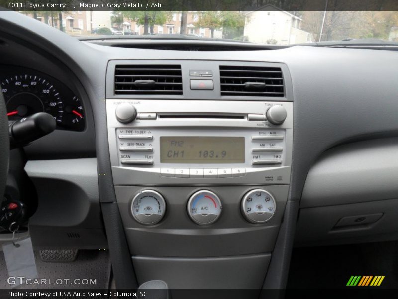 Magnetic Gray Metallic / Ash 2011 Toyota Camry LE