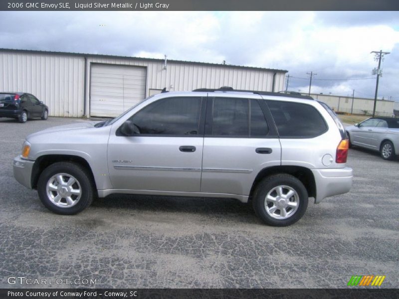 Liquid Silver Metallic / Light Gray 2006 GMC Envoy SLE