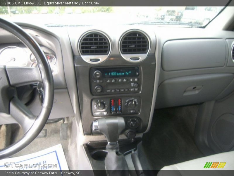 Liquid Silver Metallic / Light Gray 2006 GMC Envoy SLE