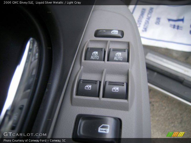 Liquid Silver Metallic / Light Gray 2006 GMC Envoy SLE