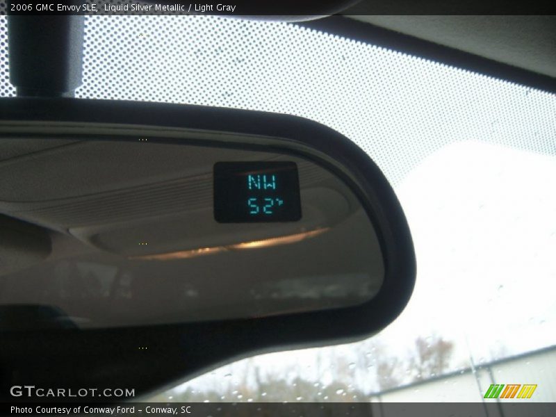 Liquid Silver Metallic / Light Gray 2006 GMC Envoy SLE