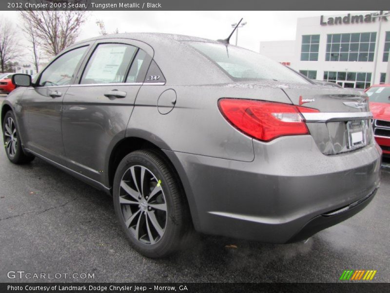 Tungsten Metallic / Black 2012 Chrysler 200 S Sedan