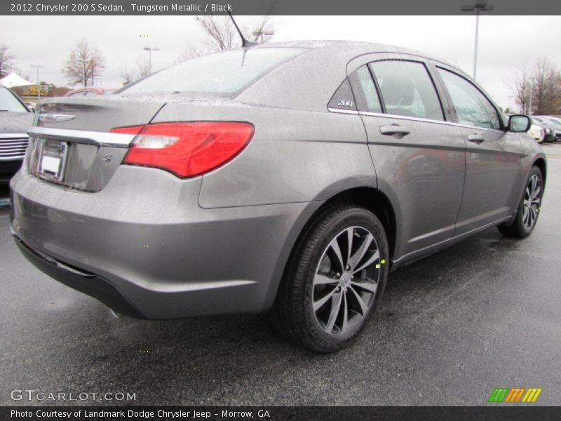 Tungsten Metallic / Black 2012 Chrysler 200 S Sedan