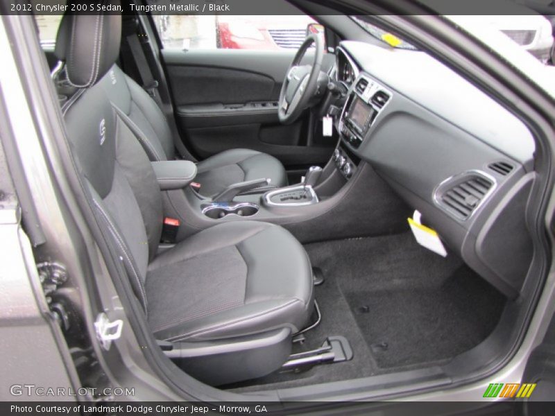 Tungsten Metallic / Black 2012 Chrysler 200 S Sedan