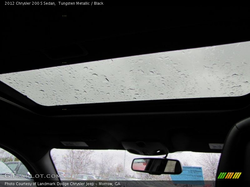 Tungsten Metallic / Black 2012 Chrysler 200 S Sedan