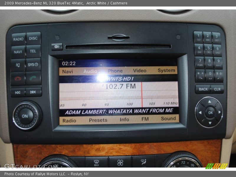 Arctic White / Cashmere 2009 Mercedes-Benz ML 320 BlueTec 4Matic