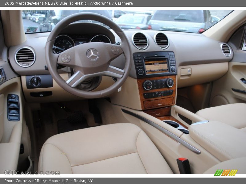 Arctic White / Cashmere 2009 Mercedes-Benz ML 320 BlueTec 4Matic