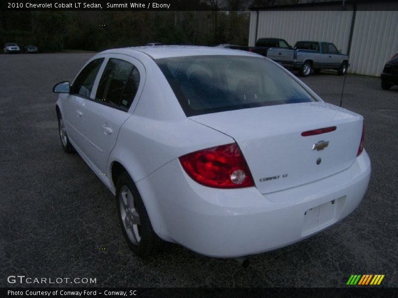 Summit White / Ebony 2010 Chevrolet Cobalt LT Sedan