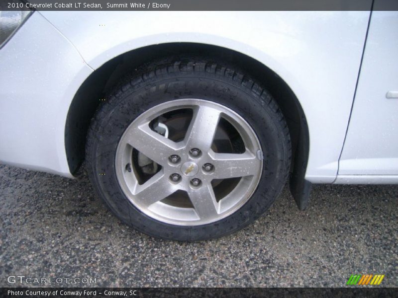 Summit White / Ebony 2010 Chevrolet Cobalt LT Sedan