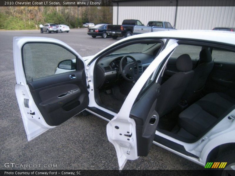 Summit White / Ebony 2010 Chevrolet Cobalt LT Sedan