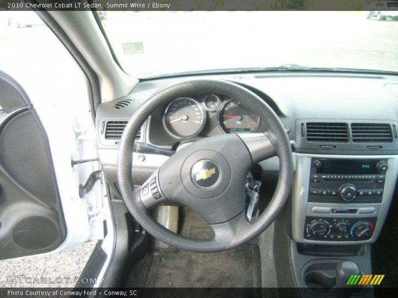 Summit White / Ebony 2010 Chevrolet Cobalt LT Sedan