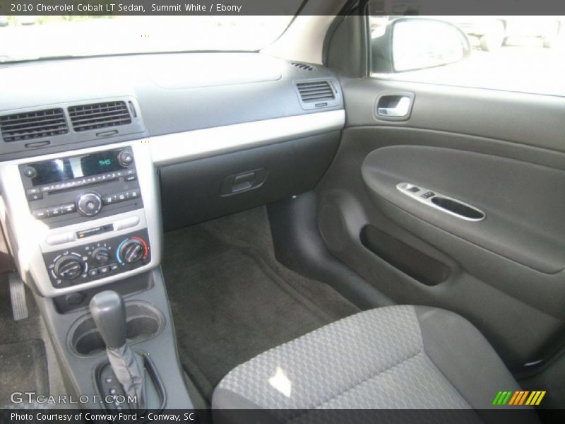 Summit White / Ebony 2010 Chevrolet Cobalt LT Sedan