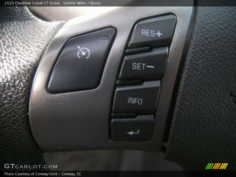 Summit White / Ebony 2010 Chevrolet Cobalt LT Sedan