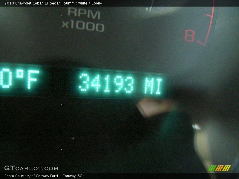 Summit White / Ebony 2010 Chevrolet Cobalt LT Sedan