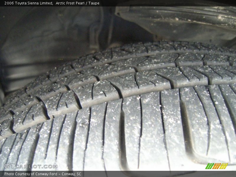 Arctic Frost Pearl / Taupe 2006 Toyota Sienna Limited