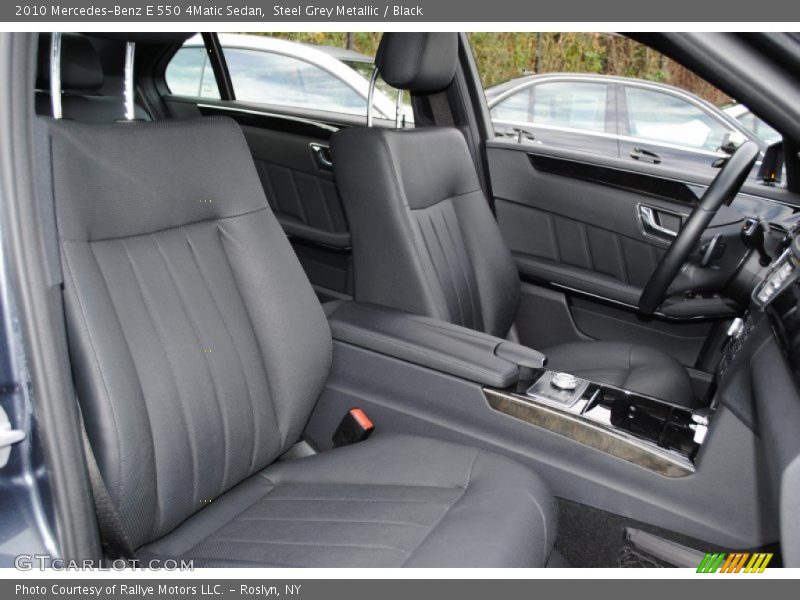  2010 E 550 4Matic Sedan Black Interior