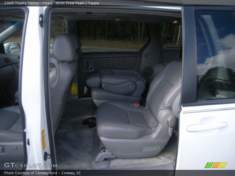 Arctic Frost Pearl / Taupe 2006 Toyota Sienna Limited