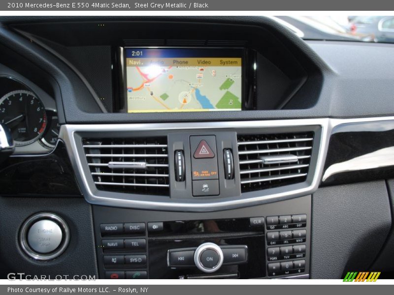 Navigation of 2010 E 550 4Matic Sedan