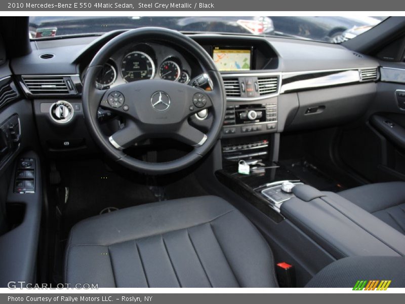 Dashboard of 2010 E 550 4Matic Sedan