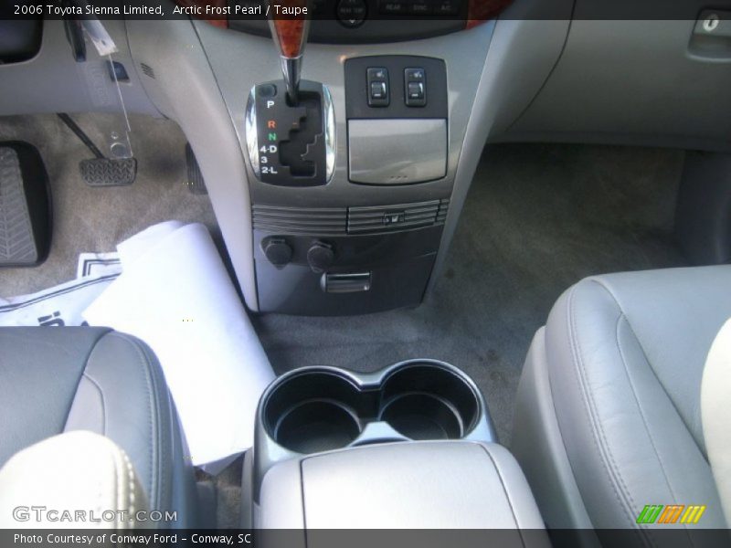 Arctic Frost Pearl / Taupe 2006 Toyota Sienna Limited