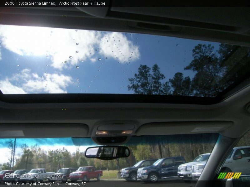 Arctic Frost Pearl / Taupe 2006 Toyota Sienna Limited