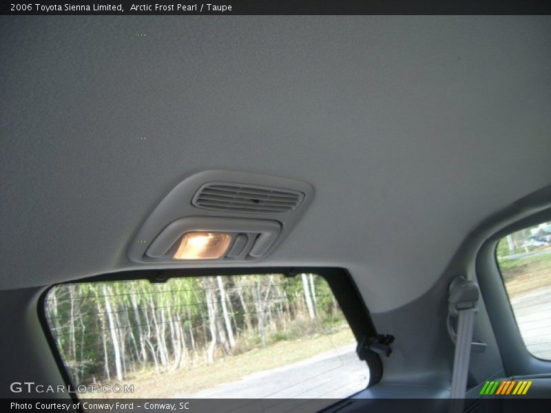 Arctic Frost Pearl / Taupe 2006 Toyota Sienna Limited