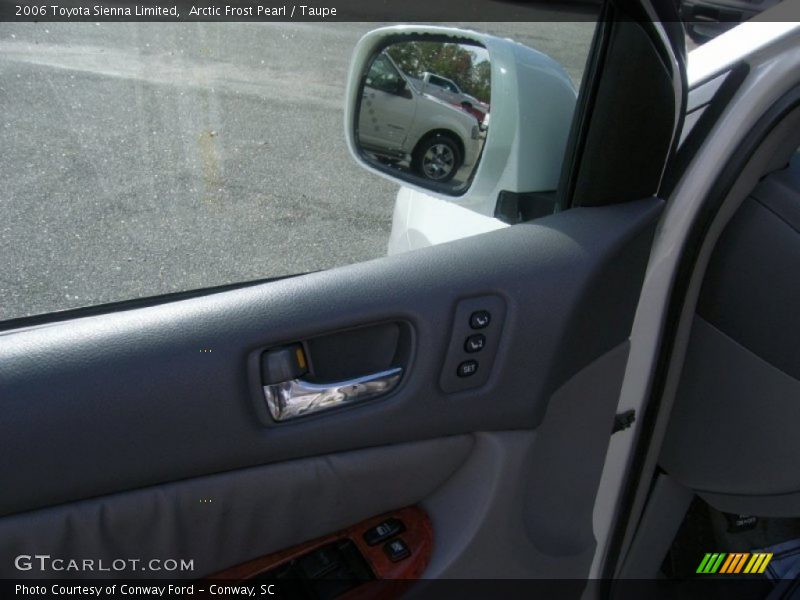 Arctic Frost Pearl / Taupe 2006 Toyota Sienna Limited
