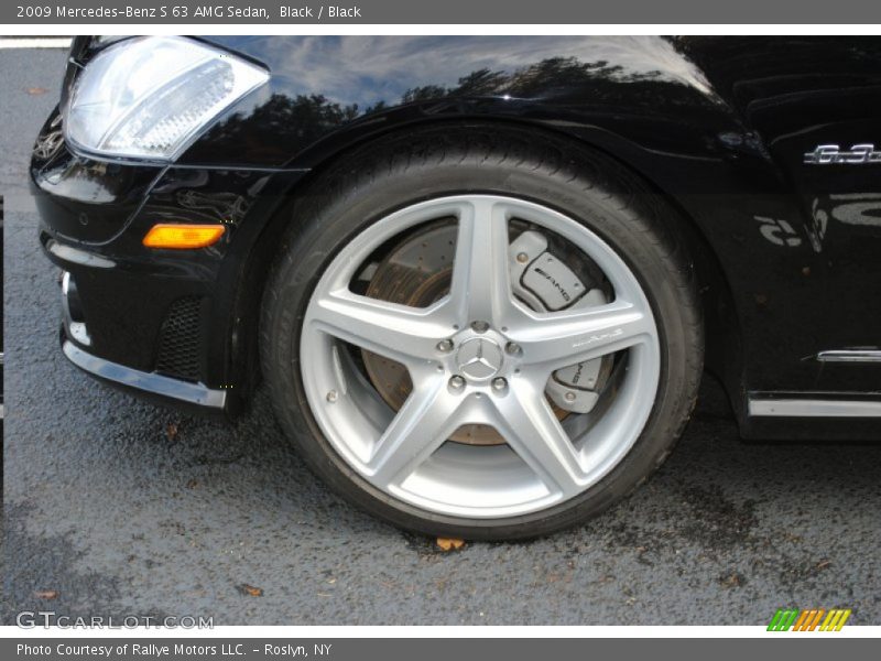 Black / Black 2009 Mercedes-Benz S 63 AMG Sedan