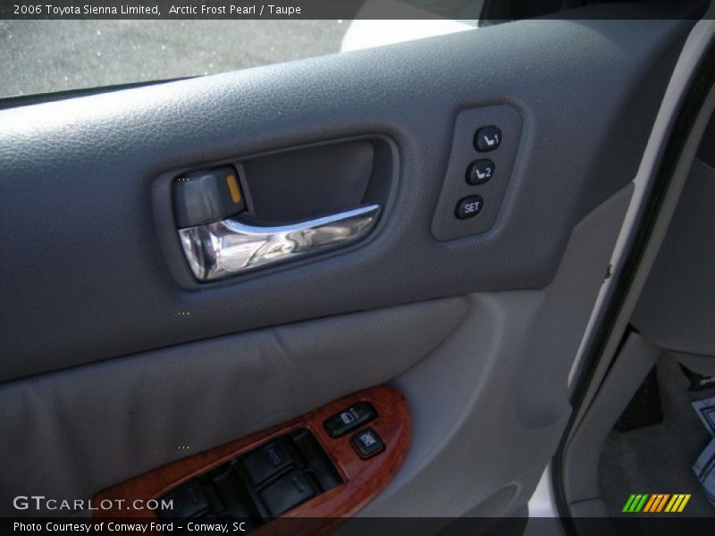 Arctic Frost Pearl / Taupe 2006 Toyota Sienna Limited