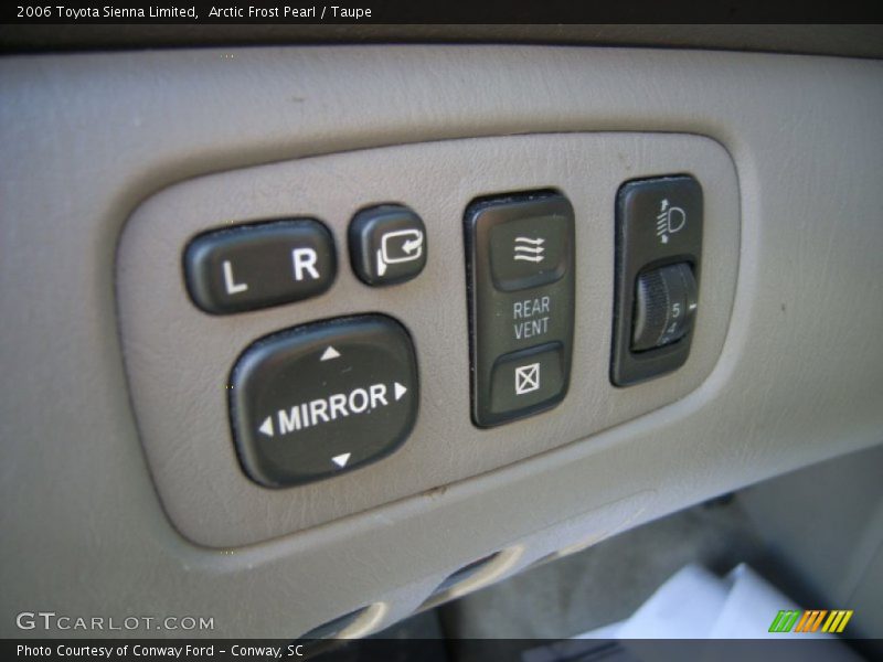 Arctic Frost Pearl / Taupe 2006 Toyota Sienna Limited