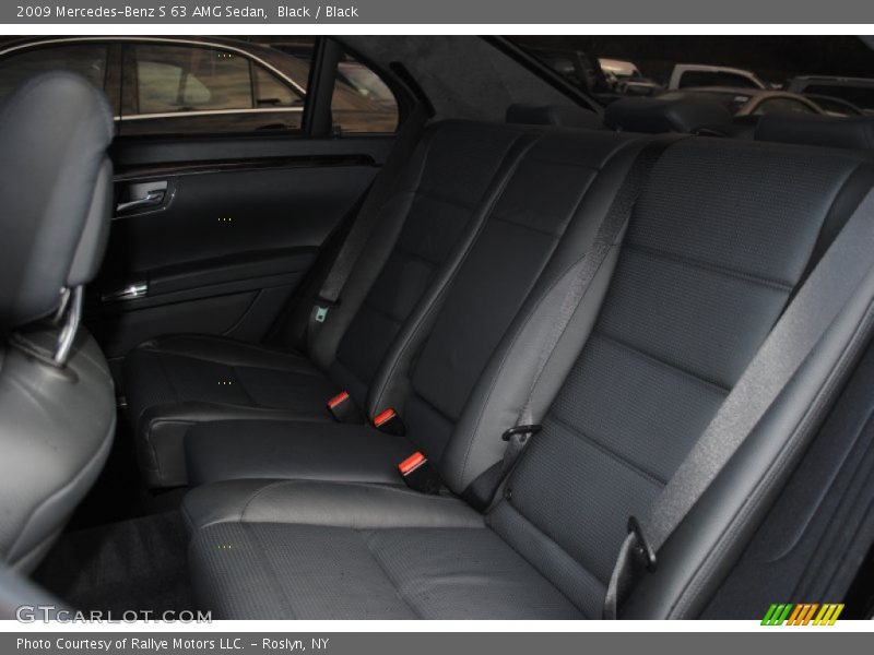 Black / Black 2009 Mercedes-Benz S 63 AMG Sedan