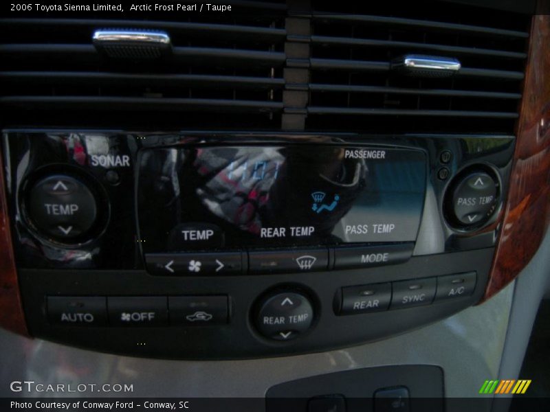 Arctic Frost Pearl / Taupe 2006 Toyota Sienna Limited