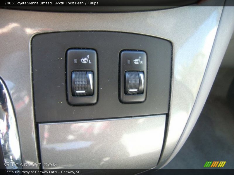 Arctic Frost Pearl / Taupe 2006 Toyota Sienna Limited