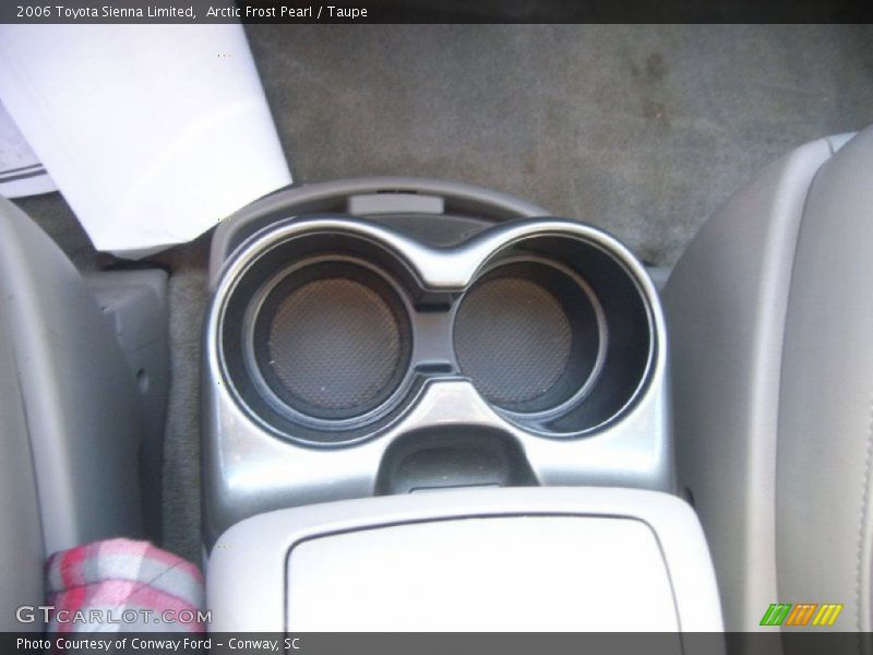 Arctic Frost Pearl / Taupe 2006 Toyota Sienna Limited