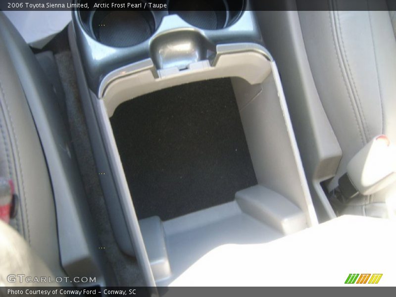 Arctic Frost Pearl / Taupe 2006 Toyota Sienna Limited