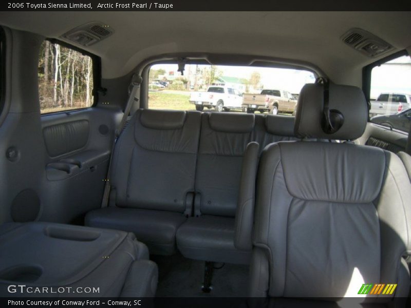 Arctic Frost Pearl / Taupe 2006 Toyota Sienna Limited