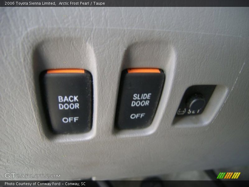 Arctic Frost Pearl / Taupe 2006 Toyota Sienna Limited