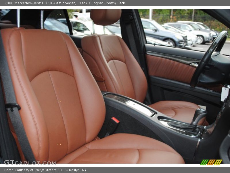 2008 E 350 4Matic Sedan Cognac Brown/Black Interior