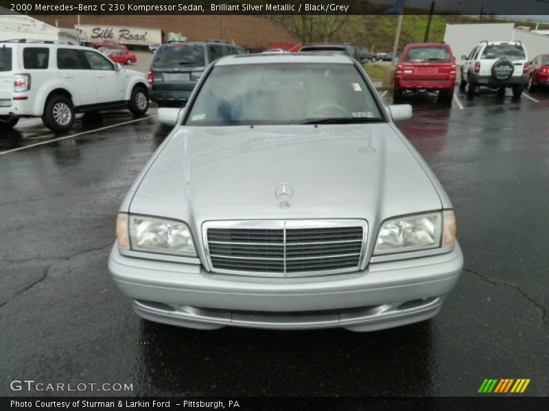  2000 C 230 Kompressor Sedan Brilliant Silver Metallic