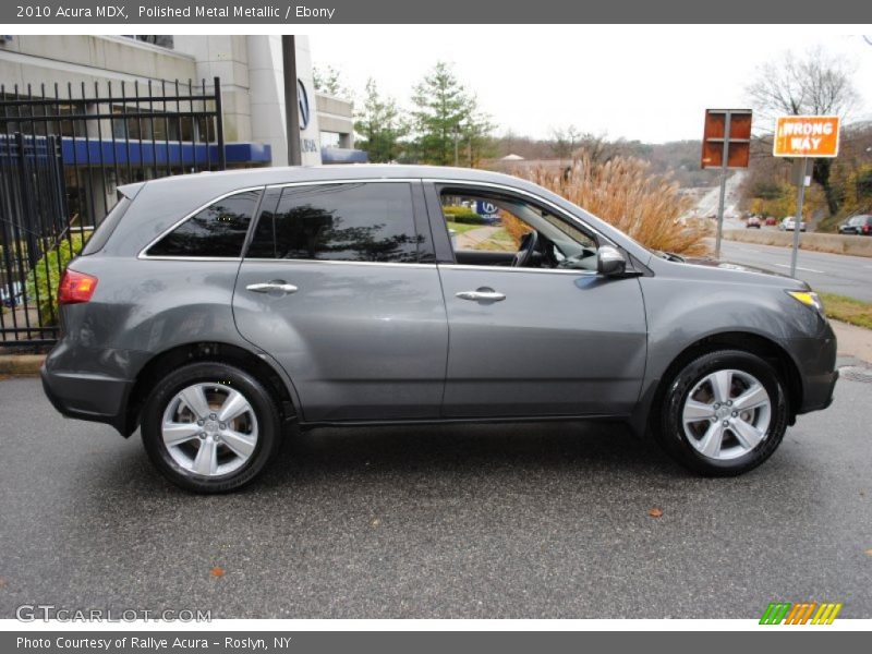 Polished Metal Metallic / Ebony 2010 Acura MDX
