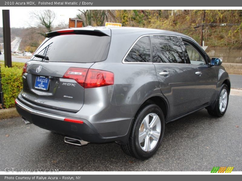 Polished Metal Metallic / Ebony 2010 Acura MDX
