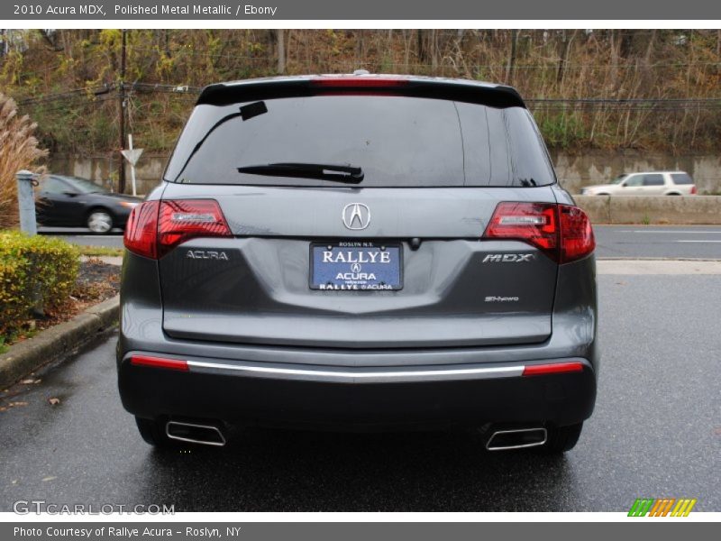 Polished Metal Metallic / Ebony 2010 Acura MDX