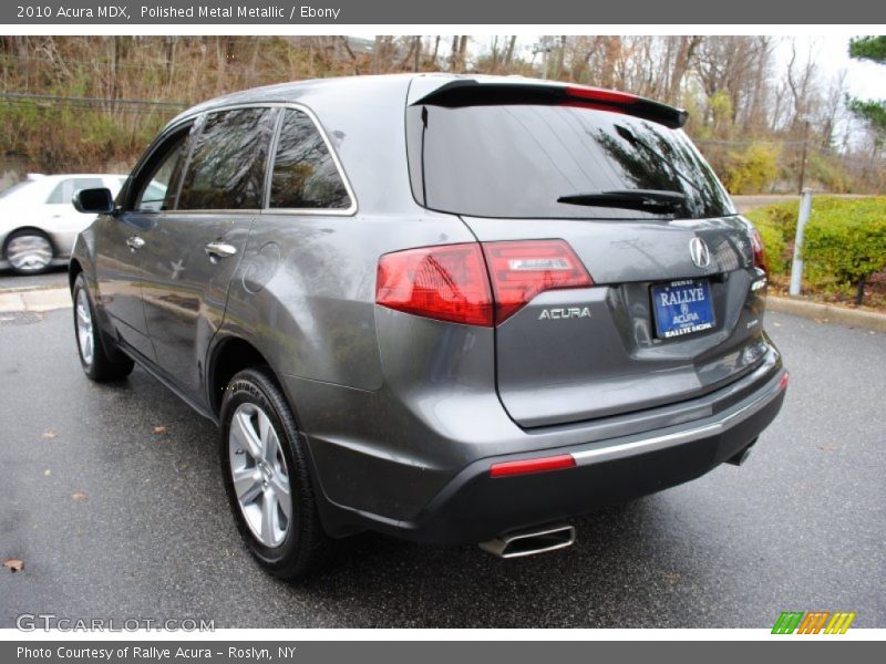 Polished Metal Metallic / Ebony 2010 Acura MDX