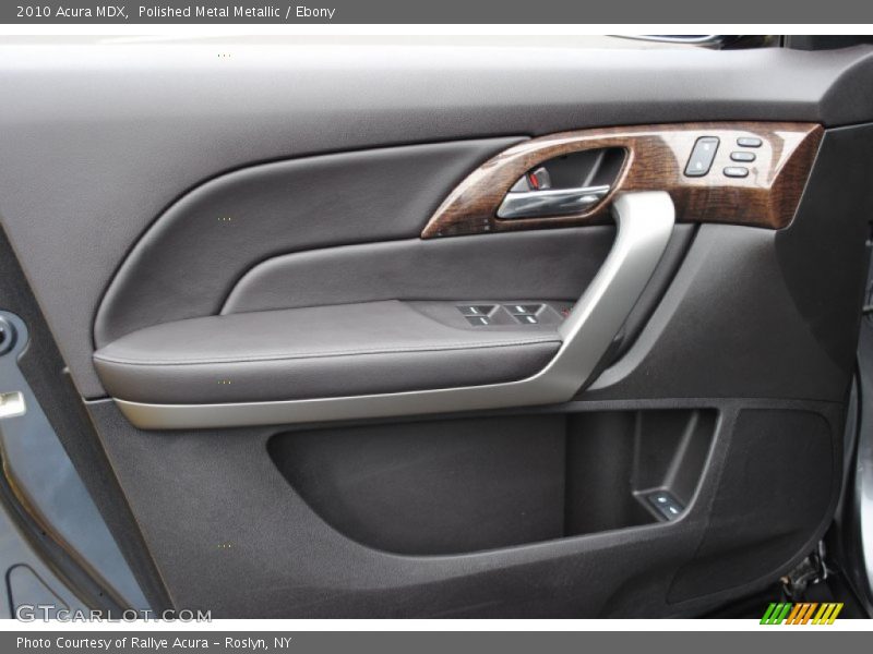 Polished Metal Metallic / Ebony 2010 Acura MDX