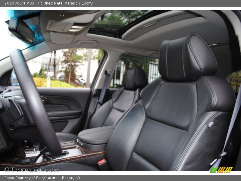 Polished Metal Metallic / Ebony 2010 Acura MDX