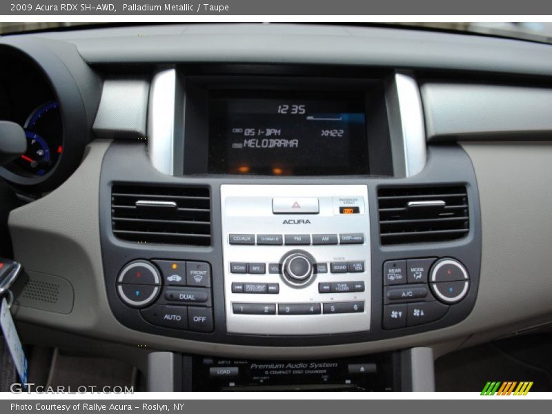 Palladium Metallic / Taupe 2009 Acura RDX SH-AWD