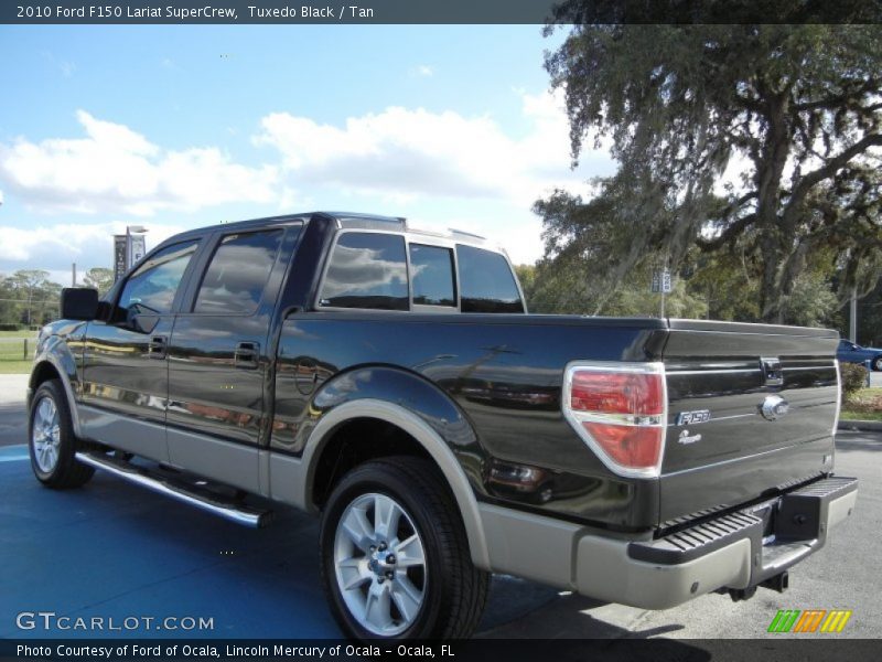 Tuxedo Black / Tan 2010 Ford F150 Lariat SuperCrew
