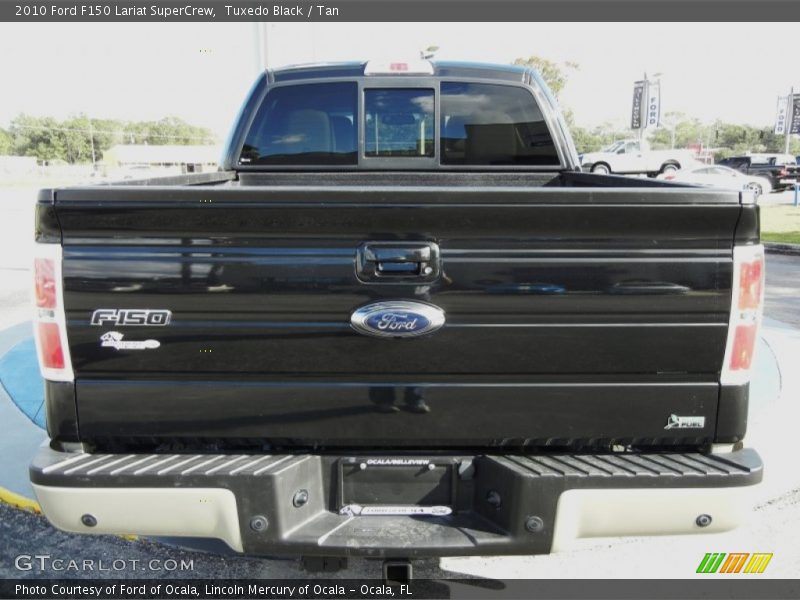 Tuxedo Black / Tan 2010 Ford F150 Lariat SuperCrew